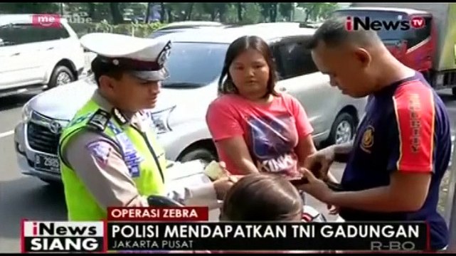 Operasi Zebra, Banyak Pengendara Motor Kabur
