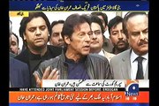 I am satisfied with SC's proceedings of Panama Case - Imran Khan reveals