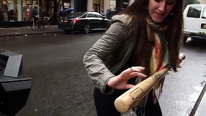 Crushes a plastic cup but does not break. that's why