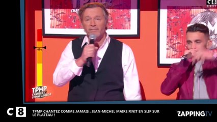TPMP, chantez comme jamais : Jean-Michel Maire en slip après s’être fait arracher ses vêtements  (Vidéo)