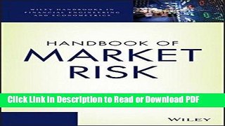 Read Handbook of Market Risk Free Books