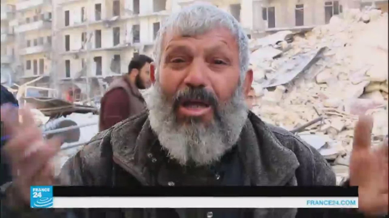 غارات جوية-حلب