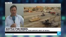 Iraq: Troops say they have reached and retaken ISIS-held Mosul's Tal Afar airport