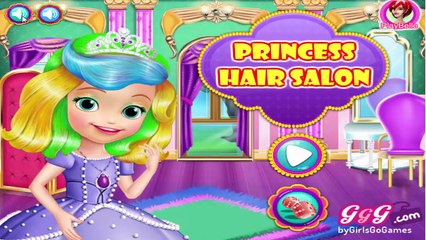 Princess Sofia Hair Salon - Sofia the First Games For Girls