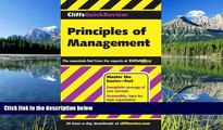 Online eBook CliffsQuickReview Principles of Management (Cliffs Quick Review (Paperback))