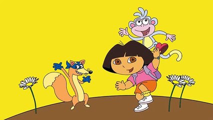 Cartoon game. Dora The Explorer - Rainbow Coloring. Full Episodes in English 2015