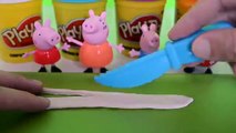 Pig George e Familia Peppa Pig e massinha De Modelar Play doh Halloween!!! Em Portugues Tototoykids