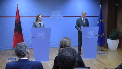 Report TV - Ministrja Gjosha: Vettingu çelësi i reformës në drejtësi