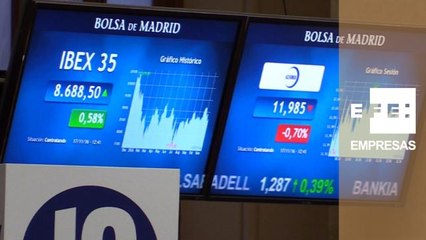 La Bolsa española suma un 0,52% y se sitúa más cerca de los 8.700 puntos