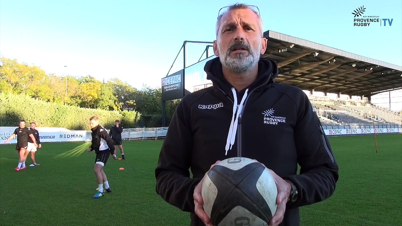 RugbyClubs | Atelier passe avec le Provence Rugby