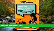 Choose Book Harvard University: Off the Record (College Prowler) (College Prowler: Harvard