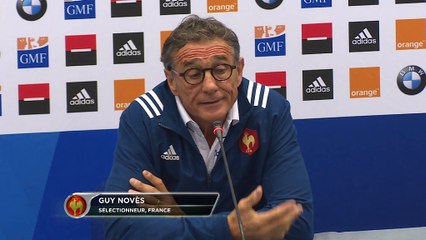 XV de France - Novès : "On a insisté sur le travail défensif"