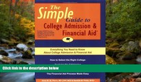 For you The Simple Guide to College Admission   Financial Aid