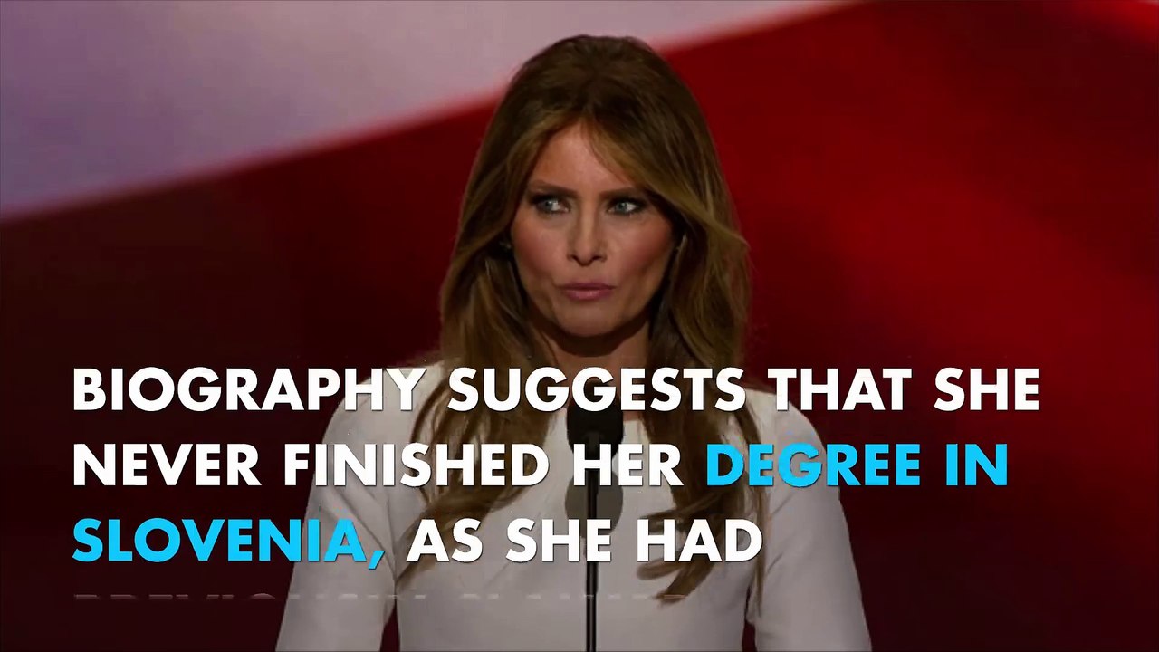 College degree suddenly vanishes from Melania Trump’s official bio