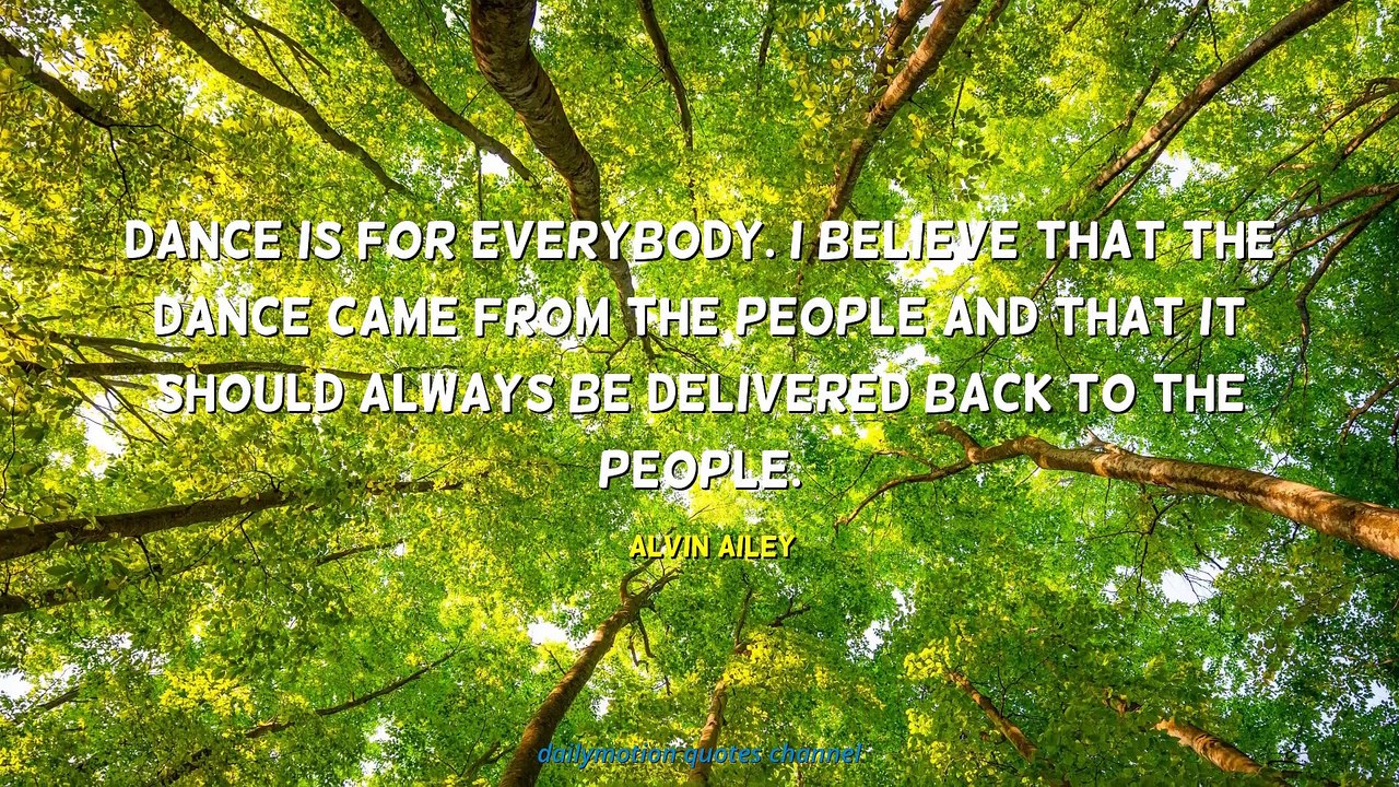 Alvin Ailey Quotes