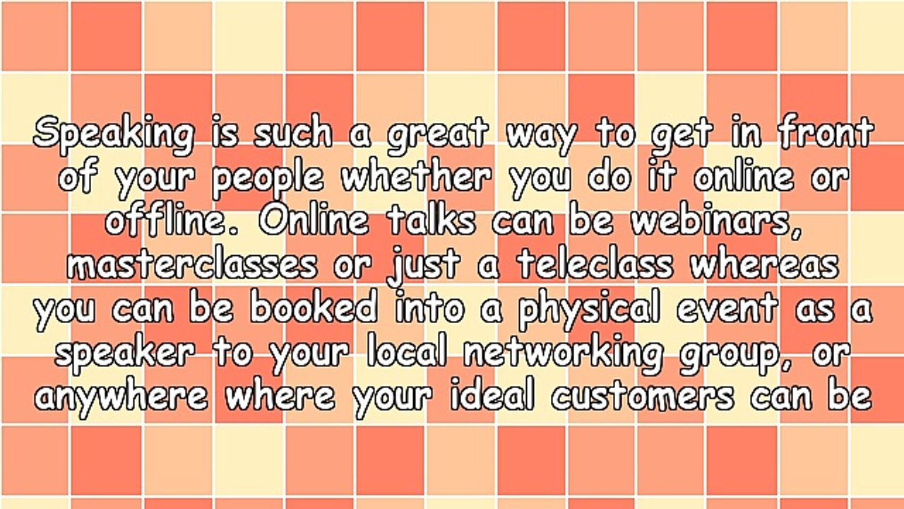 How To Be An Engaging Speaker Either Online or Offline