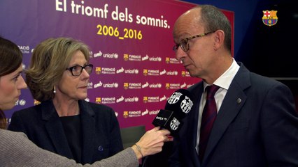 Fundación: El 'palco de la infancia', protagonista en el partido Barça-Málaga