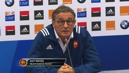XV de France - Novès : "Ceux qui hésiteront à jouer ne resteront pas avec nous"
