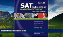 Fresh eBook Kaplan SAT Subject Test: Math Level 1, 2007-2008 Edition (Kaplan SAT Subject Tests: