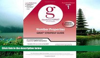 For you Number Properties GMAT Strategy Guide, 4th Edition (Manhattan GMAT Preparation Guides)