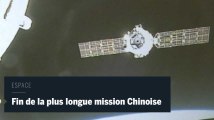 Deux taïkonautes rentrent sur Terre après la plus longue mission dans la station spatiale chinoise