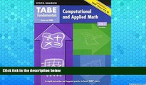 READ NOW  TABE Fundamentals: Student Edition Computation and Applied Math, Level A Computation and