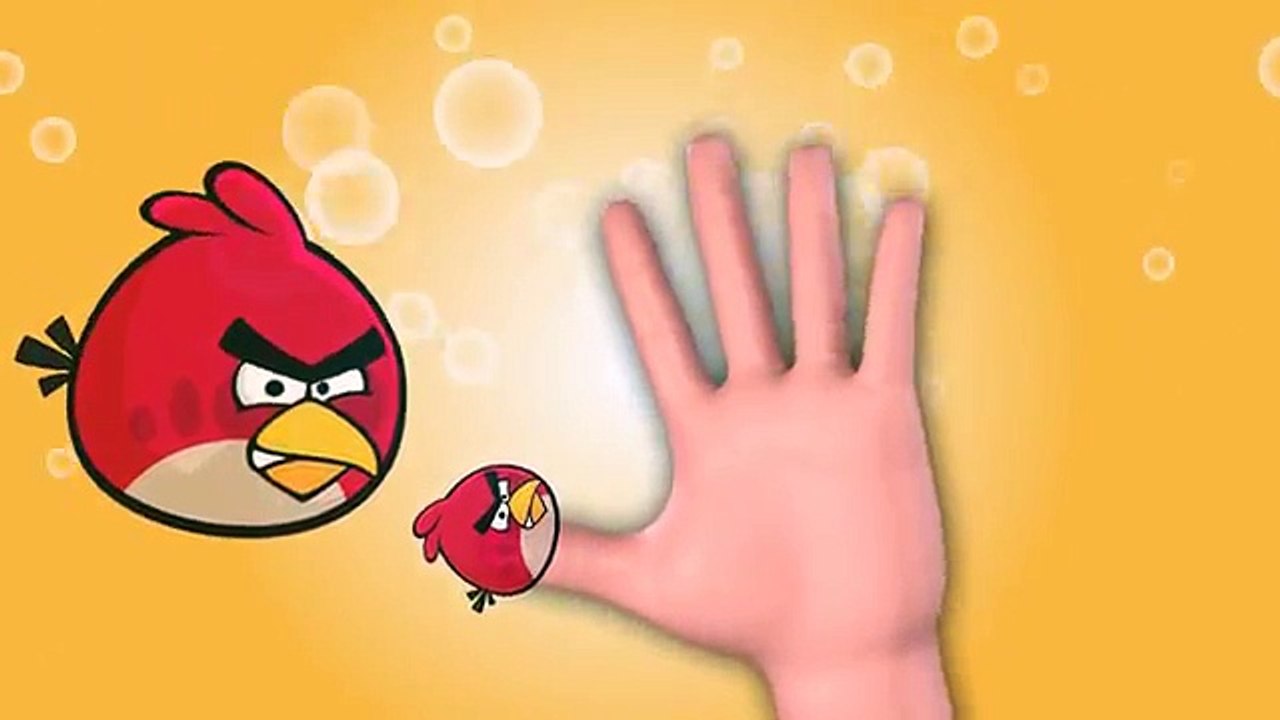 Angry Birds Finger Family Song and Nursery Rhymes for Children