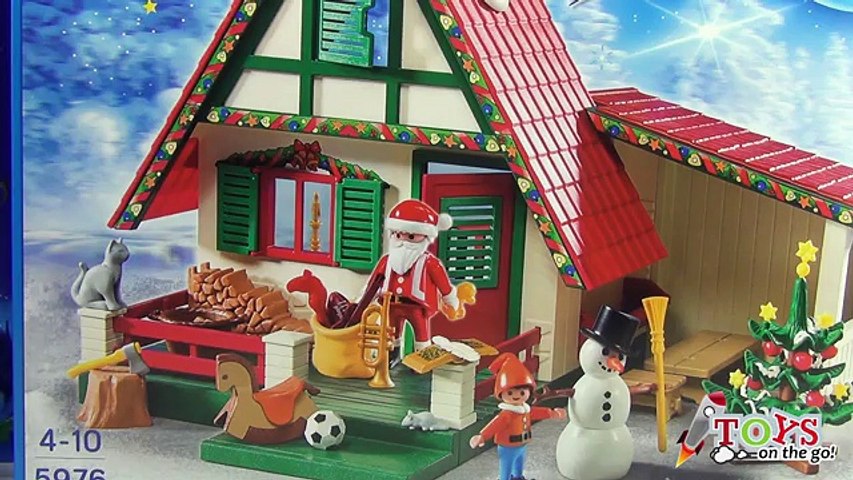 Playmobil Christmas La Casa de Papá Noel 5976 Santas Home - Juguetes de Playmobil - video dailymotion
