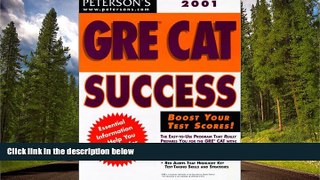 Choose Book Peterson s Gre Cat Success 2001
