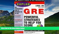 Enjoyed Read KAPLAN GRE 1998 99 WITH CD ROM: GRADUATE RECORD EXAM (Kaplan Gre Exam (Book   CD-Rom))