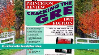 Online eBook Cracking the GRE with Sample Tests on Computer Disks, 1997 ed (Annual)