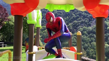 Spiderman vs Iron Man - Funny Superheroes Movie In real Life Parodie