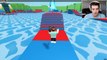 Roblox Adventures / DanTDM Wipeout Obby / Racing TheDiamondMinecart!