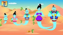 Finger Family Crazy Genie Monster | Finger Family Rhymes Genie Family | Finger Family Parody