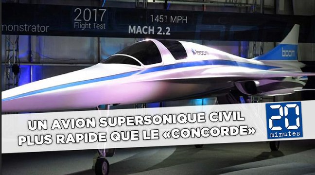 Un avion supersonique civil plus rapide que le «Concorde»