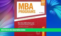 Big Deals  MBA Programs: More Than 4,000 Graduate-Level International Business Programs (Peterson
