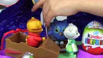 DANIEL TIGER TREEHOUSE FUN ADVENTURE Short Story & Kinder Surprise Egg Opening Toys Shorts EP.2