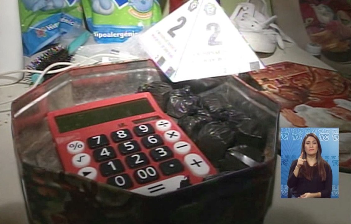 Antinarcóticos decomisa cinco kilos de cocaína y marihuana en El Quinche