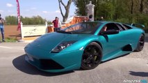 Supercars Leaving Cars & Coffee Italy - MC12, Zonda, 675LT, Carrera GT & More!