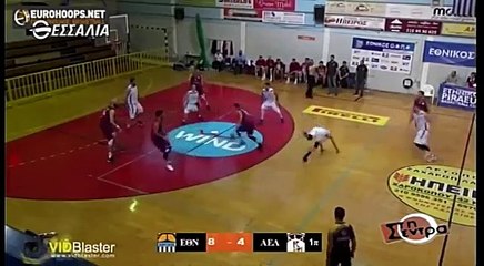 6η Εθνικός-ΑΕΛ 85-77 Α2 Μπάσκετ 2016-17 (Tv thessalia-Στην σέντρα)