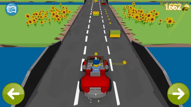 LEGO Police. Police Car. Cartoon about LEGO Best LEGO Game Juniors Quest Лего Полиция