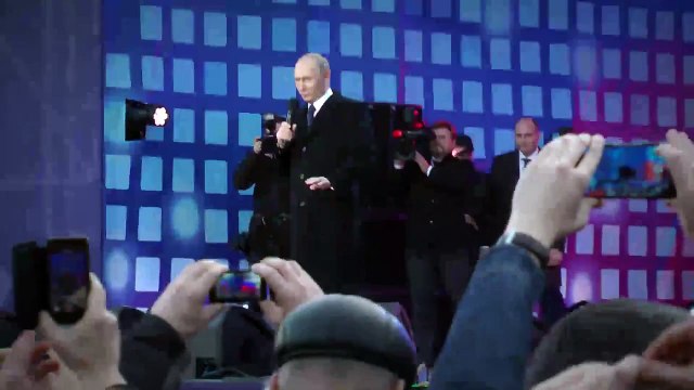Митинг в Москве, речь В.В.Путина, на митинге в Москве 18.03.15, русские и украинцы единый народ