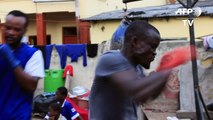 Ghana: un quartier d'Accra où la boxe est une question de survie