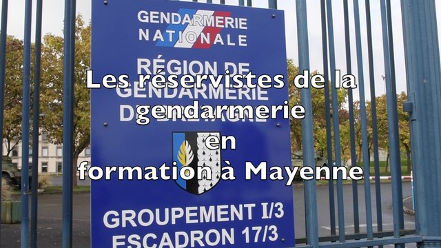 Réservistes gendarmerie