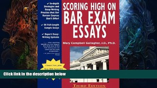 FREE DOWNLOAD  Scoring High on Bar Exam Essays: In-Depth Strategies and Essay-Writing That Bar