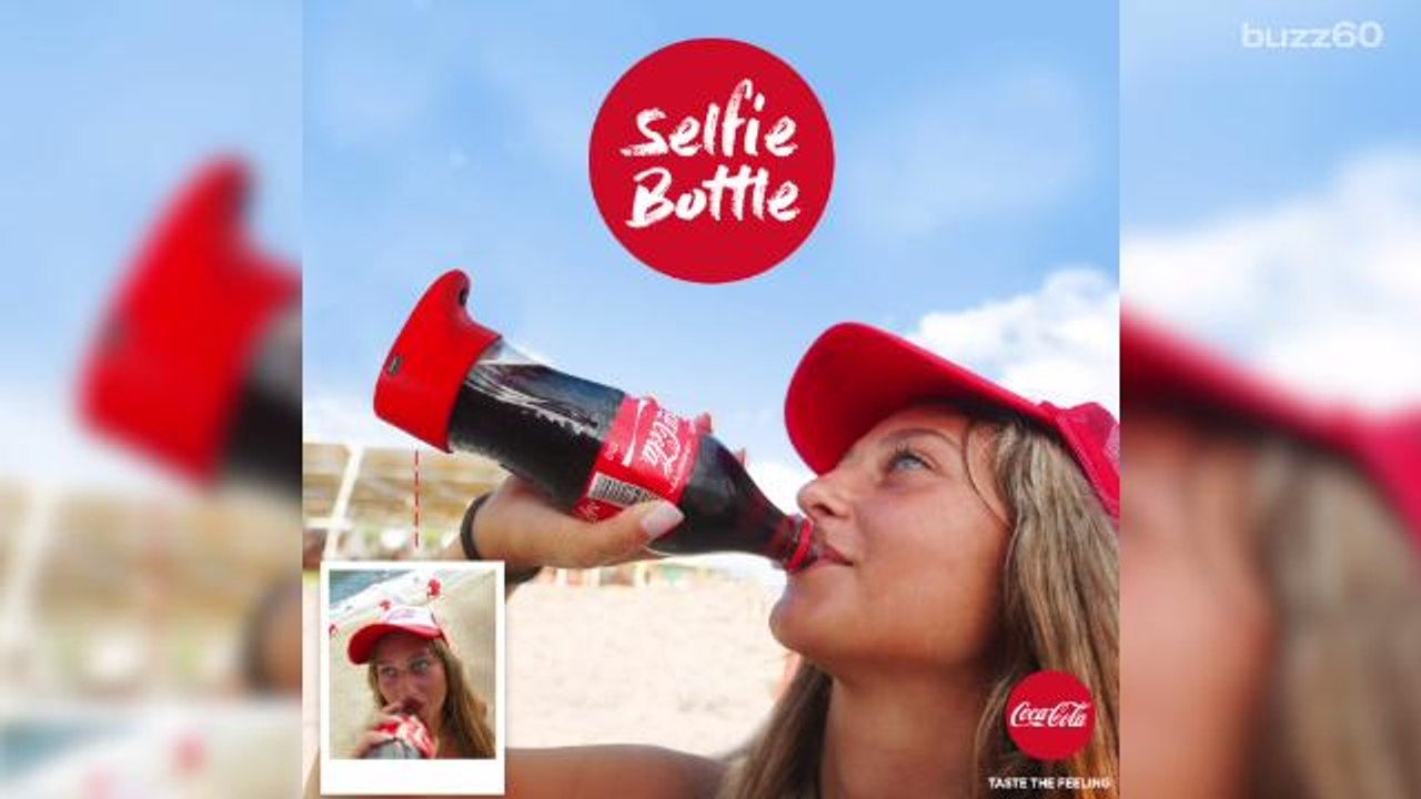 Coke Introduces New 'Selfie Bottle'