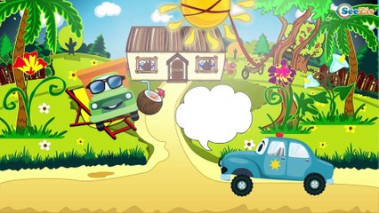 Мультики про машинки. Мультфильм Полицейская Машинка спасает Город. Видео для детей