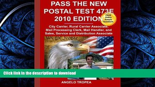 EBOOK ONLINE  Pass the New Postal Test 473E 2010 Edition  BOOK ONLINE