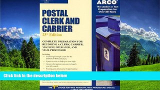 Fresh eBook Postal Clerk and Carrier, 23/e (Arco Postal Clerk   Carrier)
