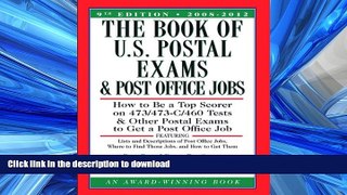 EBOOK ONLINE  The Book of U.S. Postal Exams and Post Office Jobs: How to Be a Top Scorer on